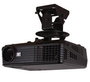 B-Tech BT899 Support de Plafond Universel pour Projecteur Lourd avec Micro-Ajustement, Capacité 25 kg, Noir