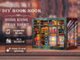 Maquette Book Nook Hong Kong Neon Light 13 x 17 cm