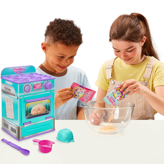 Moose Cookeez Makery - Fabrique à Pâtisserie Bleue avec Peluche Interactive