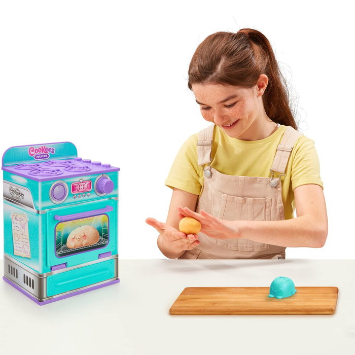 Moose Cookeez Makery - Fabrique à Pâtisserie Bleue avec Peluche Interactive