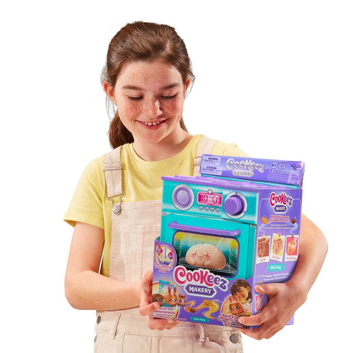 Moose Cookeez Makery - Fabrique à Pâtisserie Bleue avec Peluche Interactive