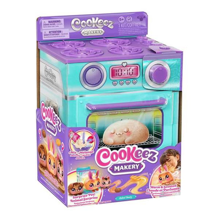 Moose Cookeez Makery - Fabrique à Pâtisserie Bleue avec Peluche Interactive