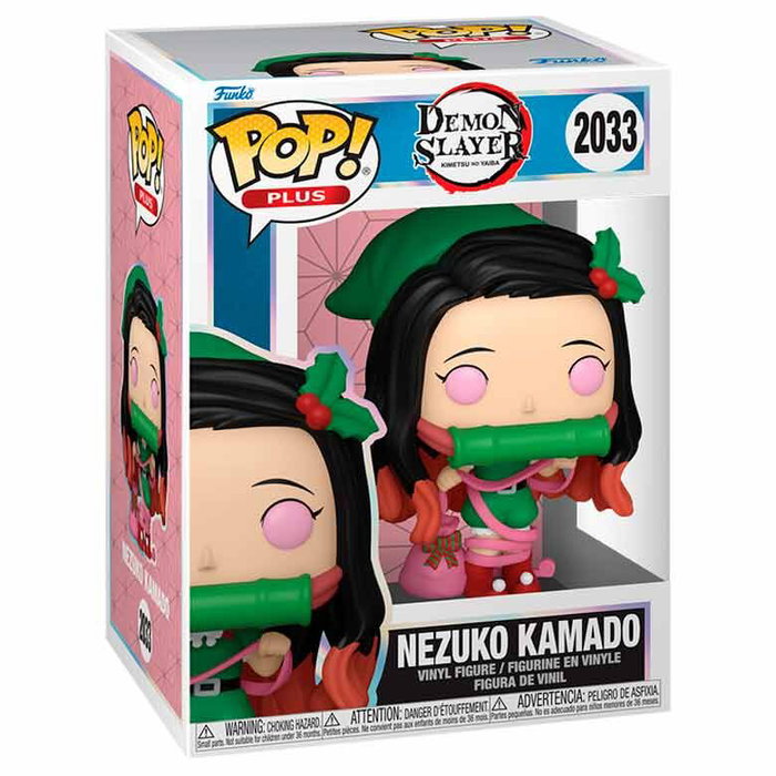 FUNKO Figura POP Plus Demon Slayer Kimetsu no Yaiba Nezuko Kamado Holiday FUNKO Figura POP Plus Demon Slayer Kimetsu no Yaiba Nezuko Kamado Holiday