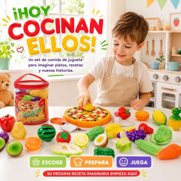 Jugatoys - jugahome Sac de légumes 34 pièces 20x18cm