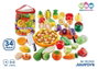 Jugatoys - jugahome Sac de légumes 34 pièces 20x18cm