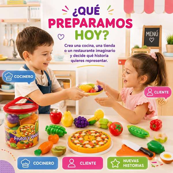 Jugatoys - jugahome Sac de légumes 34 pièces 20x18cm
