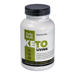 NATURES PLUS KETO LIVING DAILY MULTI 90cap.