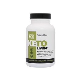 NATURES PLUS KETO LIVING DAILY MULTI 90cap.