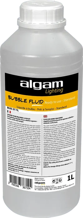 Algamlight Liquide Standard Pour Machine À Bulles - 1L Algamlight Liquide Standard Pour Machine À Bulles - 1L