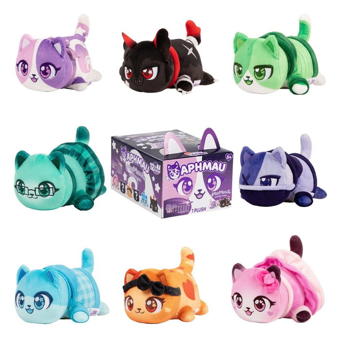License 2 Play Toys Aphmau My Street Mystery Meemeow - Présentoir de 9 boîtes aveugles de 15 cm