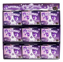 License 2 Play Toys Aphmau My Street Mystery Meemeow - Présentoir de 9 boîtes aveugles de 15 cm