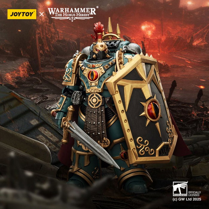 Warhammer The Horus Heresy figurine Sons of Horus Little Horus Aximand Captain of the 5th Company 20 cm Warhammer The Horus Heresy figurine Sons of Horus Little Horus Aximand Captain of the 5th Company 20 cm
