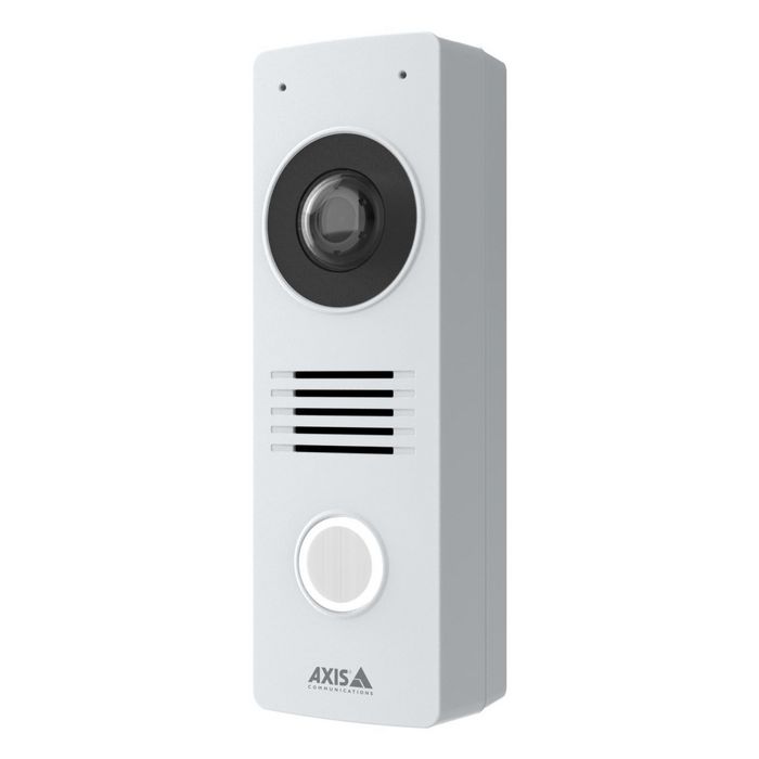 Axis I8116-E - Interphone vidéo réseau IP pour extérieur 5 MP avec audio, PoE, deep learning et contrôle d'accès
