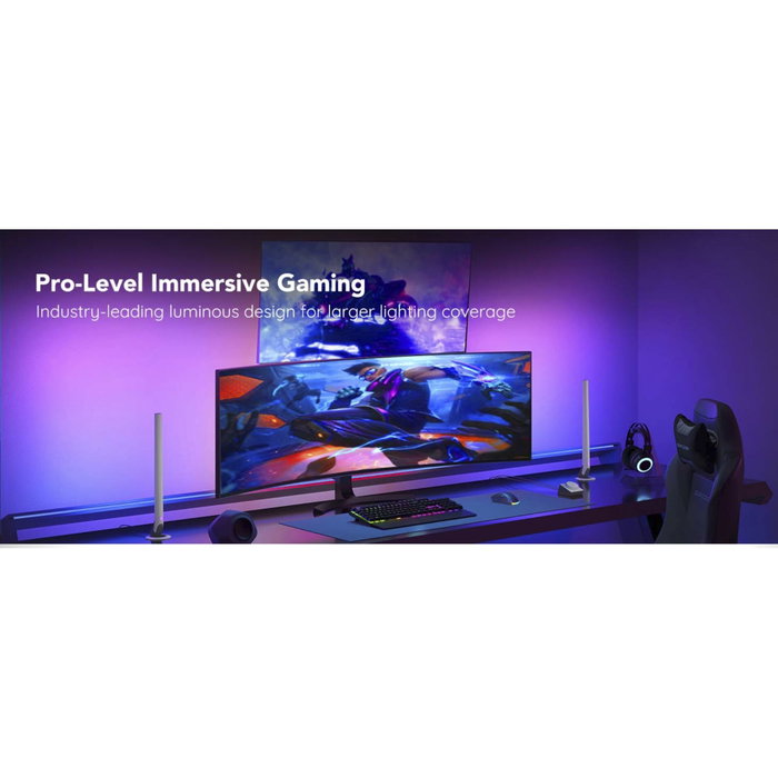 Govee Gaming Smart Light Bars avec Smart Dial Controller RGBIC