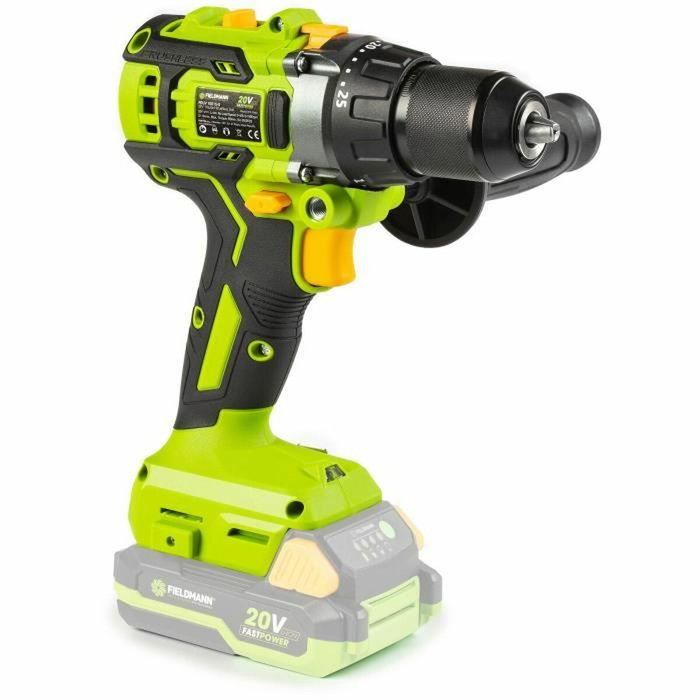Fieldmann Perceuse à percussion sans fil 20V Brushless 60 Nm Fieldmann Perceuse à percussion sans fil 20V Brushless 60 Nm