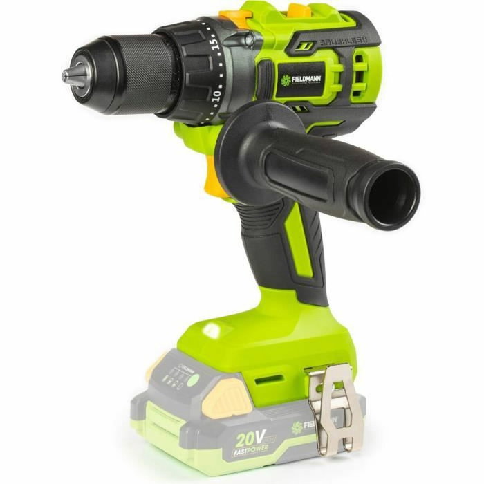 Fieldmann Perceuse à percussion sans fil 20V Brushless 60 Nm Fieldmann Perceuse à percussion sans fil 20V Brushless 60 Nm