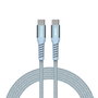 Verbatim Câble Magnétique Sync & Charge USB-C vers USB-C 100W 120cm Bleu