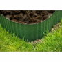 Nature Bordure gazon polyéthylène verte H15 cm x 9 m