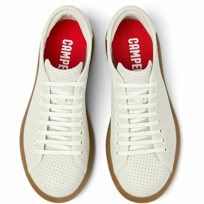 Chaussures casual homme Camper Ozette Perforated Houston/Psoller Blanc 35