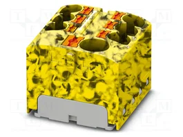 PHOENIX CONTACT PTFIX 10/6X4-FE Connecteur pour rail DIN 32A 450V