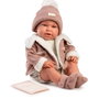 Antonio Juan Poupée Mi Primer Reborn Daniela avec veste en peau de mouton