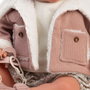 Antonio Juan Poupée Mi Primer Reborn Daniela avec veste en peau de mouton