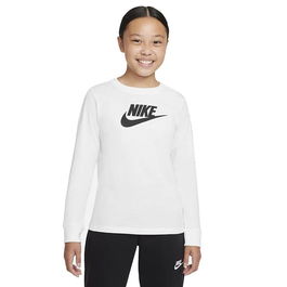 T shirt à manches courtes Enfant Nike CZ1260-100 Blanc