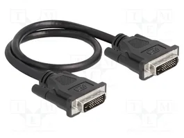 DELOCK Câble DVI-D (24+1) Dual Link 0,5m