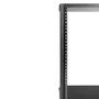 Gator Meuble rack de studio 12U - Noir