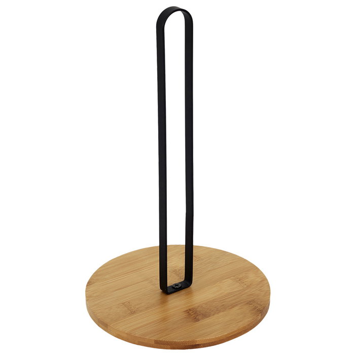 Cook Concept Porte-rouleaux de cuisine en bambou et métal