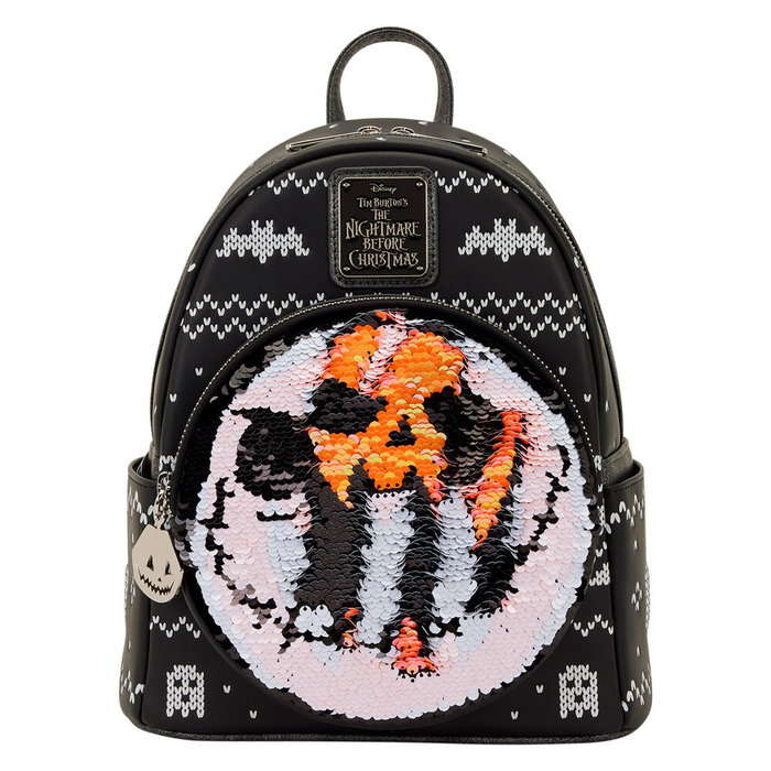 LOUNGEFLY Sac à dos The Nightmare Before Christmas Jack Skellington Disney (22,86 x 11,43 x 26,67 cm) LOUNGEFLY Sac à dos The Nightmare Before Christmas Jack Skellington Disney (22,86 x 11,43 x 26,67 cm)