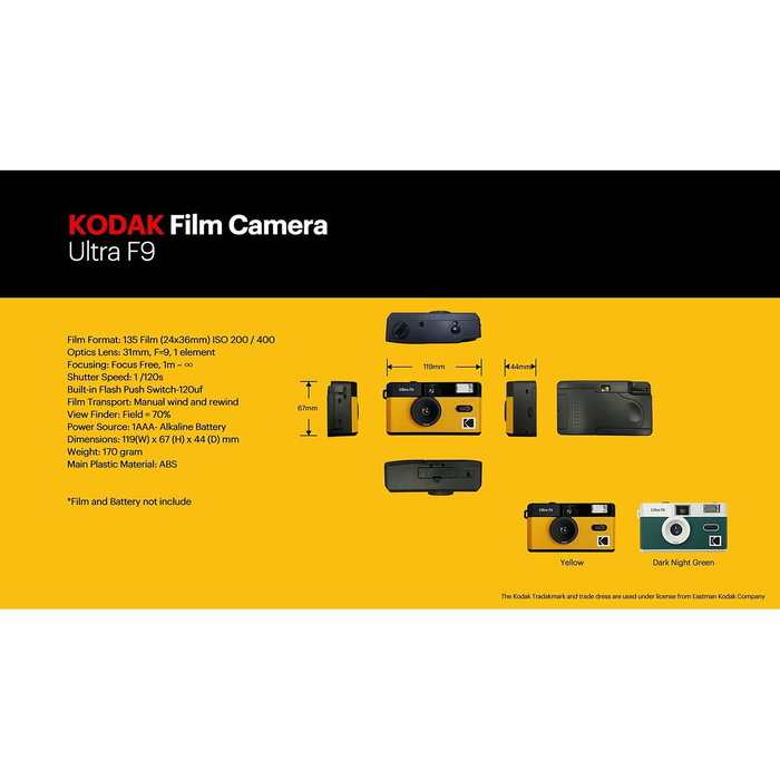 Appareil Photo Kodak Ultra F9