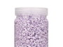 Giftdecor Bocal Pierre Métallisée 2-5 mm 700 g Lilas (Set de 12)