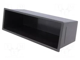 PER.PIC. Cassette de radio ISO pour Volvo, noir