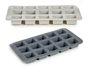 Kinvara Moule en Silicone 15 Bonbons Assortis 21x1,5x11 cm Gris (Set de 24)
