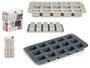 Kinvara Moule en Silicone 15 Bonbons Assortis 21x1,5x11 cm Gris (Set de 24)