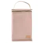 Beaba Pochette Repas Isotherme Bébé Rose Poudré - Grande Capacité, Tissu Imperméable et Anti-Tache