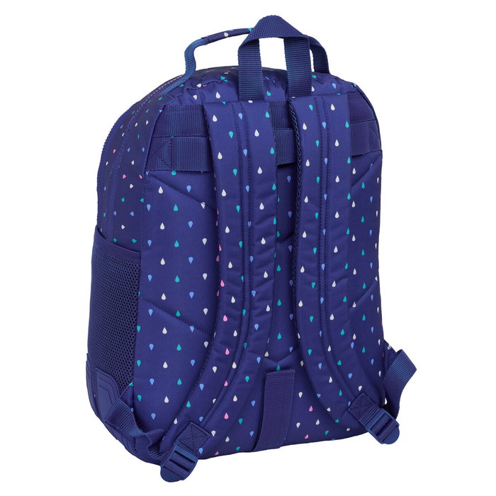 Cartable Benetton Drop Multicouleur 32 x 42 x 15 cm Cartable Benetton Drop Multicouleur 32 x 42 x 15 cm