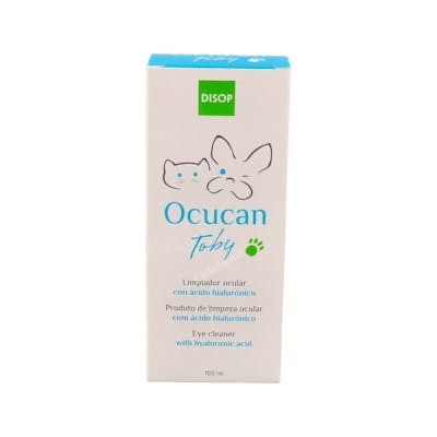 DISOP VET Ocucan Toby Limpiador Ocular 100 Ml Vet - Nettoyant oculaire pour animaux 100 ml DISOP VET Ocucan Toby Limpiador Ocular 100 Ml Vet - Nettoyant oculaire pour animaux 100 ml