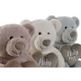 Home ESPRIT Lot de 3 Peluches Bleu Blanc Rose