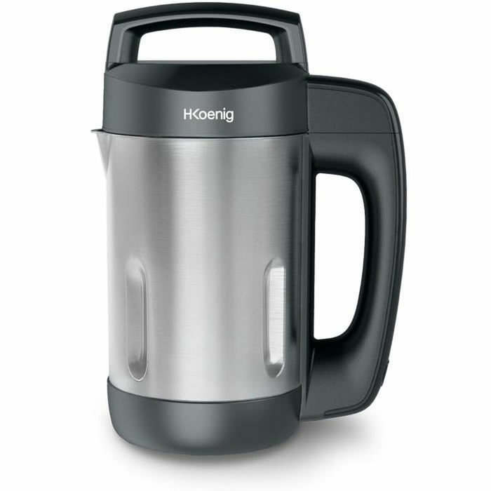 H.Koenig MXC20 Blender chauffant 850 W 1,1 L Noir et Gris H.Koenig MXC20 Blender chauffant 850 W 1,1 L Noir et Gris