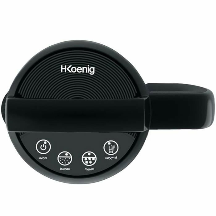H.Koenig MXC20 Blender chauffant 850 W 1,1 L Noir et Gris H.Koenig MXC20 Blender chauffant 850 W 1,1 L Noir et Gris