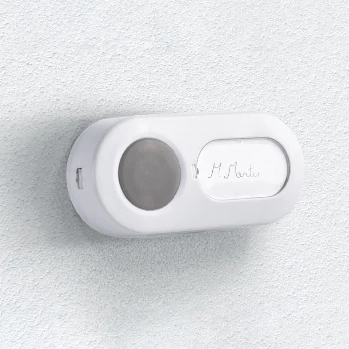 SCS SENTINEL OneBell 200 Carillon sans fil 433.92 MHz - Portée 200 m, 15 mélodies, pose/mur, alimentation piles, IP55