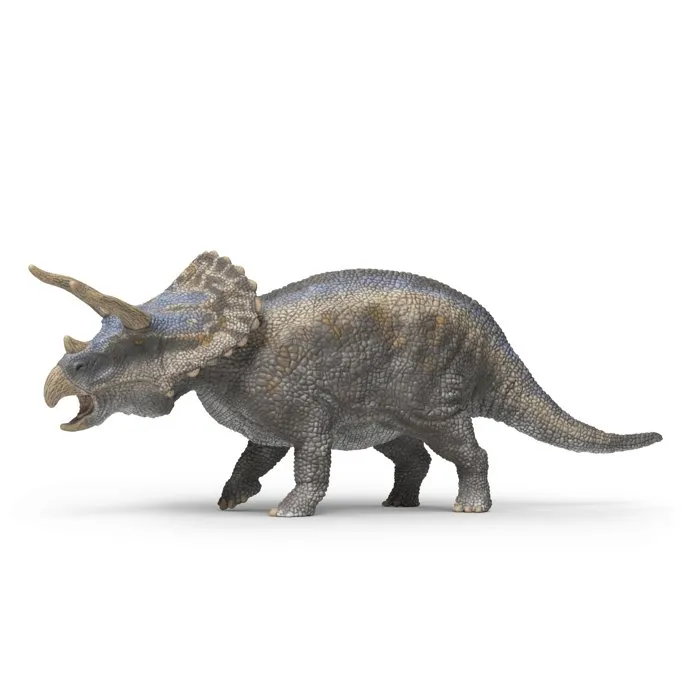 Schleich 15050 - Figurine Dinosaure Tricératops, Jouet Éducatif pour Enfants Dès 5 Ans