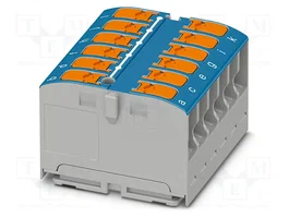 PHOENIX CONTACT PTVFIX 12X2,5 BU Connecteur pour rail DIN