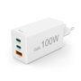 Hama Chargeur sans fil USB-C USB-A 100W Blanc