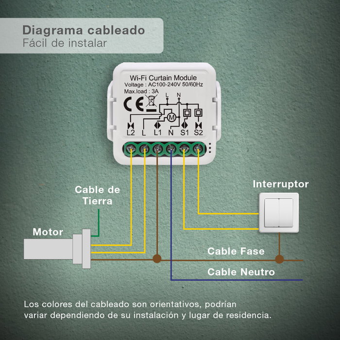 GSC Evolution Interrupteur intelligent Lins pour volets roulants