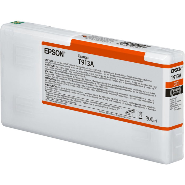 Epson Cartouche d'encre T913A Orange 200ml Epson Cartouche d'encre T913A Orange 200ml