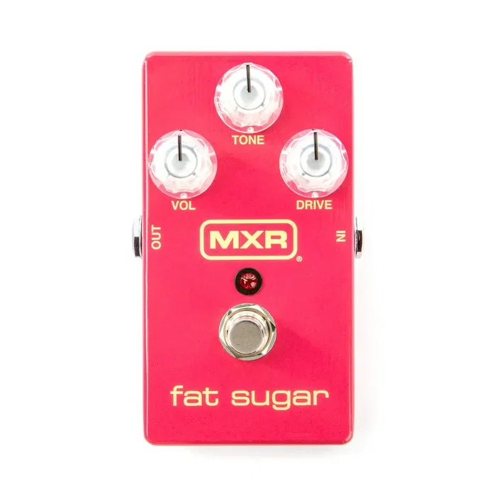 MXR Fat Sugar Drive Overdrive Pédale d'effet Edition Rose MXR Fat Sugar Drive Overdrive Pédale d'effet Edition Rose