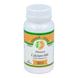 NUTRI-FORCE CALCIO 600mg.+VITAMINA D 90 comp.